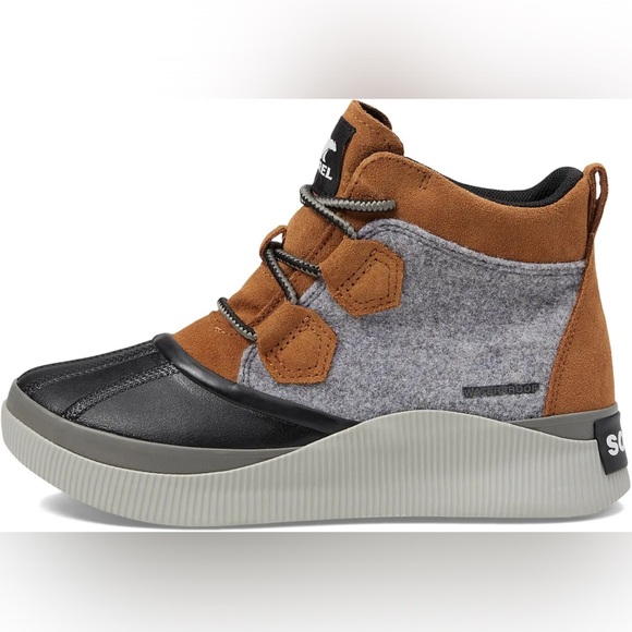 NWT Sorel Out N About III WP Camel Brown Black - Picture 3 of 6